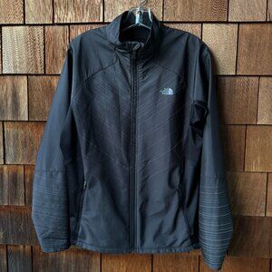 The North Face Isotherm Black Zip Front Running Jacket in Women's X-Large